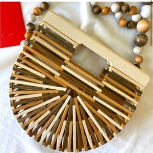 Cult Gaia Micro Arc Crossbody Bag